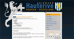 Desktop Screenshot of hauterivefr.ch