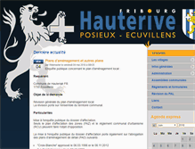 Tablet Screenshot of hauterivefr.ch